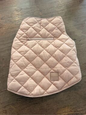 Maxbone Arabella Puffer Vest Blush/Pearl Pink – Size L